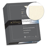 Granite Specialty Paper, 24 Lb, 8.5 X 11, Ivory, 500-ream