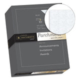 Parchment Specialty Paper, 24 Lb, 8.5 X 11, Blue, 500-ream