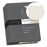 Parchment Specialty Paper, 24 Lb, 8.5 X 11, Ivory, 500-ream