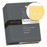 Parchment Specialty Paper, 24 Lb, 8.5 X 11, Gold, 500-ream