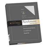 Parchment Specialty Paper, 24 Lb, 8.5 X 11, Gray, 100-pack