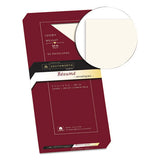 100% Cotton Resume Envelope, #10, Commercial Flap, Gummed Closure, 4.13 X 9.5, Ivory, 50-box