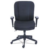 Cosset Ergonomic Task Chair, Supports Up To 275 Lbs., Black Seat-black Back, Black Base
