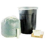 Ecosafe-6400 Bags, 13 Gal, 0.85 Mil, 24" X 30", Green, 45-box