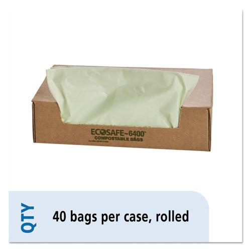 Ecosafe-6400 Bags, 48 Gal, 0.85 Mil, 42