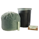 Ecosafe-6400 Bags, 48 Gal, 0.85 Mil, 42" X 48", Green, 40-box