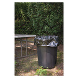 Insect-repellent Trash Bags, 45 Gal, 2 Mil, 40" X 45", Black, 65-box