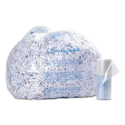 Plastic Shredder Bags For Taa Compliant Shredders, 35-60 Gal Capacity, 100-box