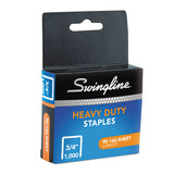 S.f. 13 Heavy-duty Staples, 0.75" Leg, 0.5" Crown, Steel, 1,000-box