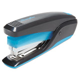 Quicktouch Reduced Effort Full Strip Stapler, 20-sheet Capacity, Black-blue