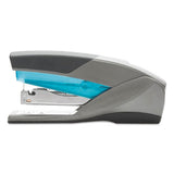 Optima 25 Reduced Effort Stapler, 25-sheet Capacity, Slate Gray-blue