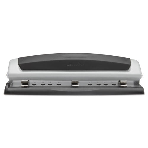 10-sheet Precision Pro Desktop Two-to-three-hole Punch, 9-32