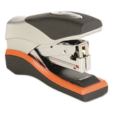 Optima 40 Compact Stapler, 40-sheet Capacity, Black-silver-orange