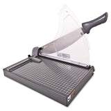 Heavy-duty Low Force Guillotine Trimmer, 40 Sheets, Metal Base, 10 1-2 X 17 1-2
