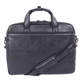 Valais Executive Briefcase, Holds Laptops 15.6", 4.75" X 4.75" X 11.5", Black