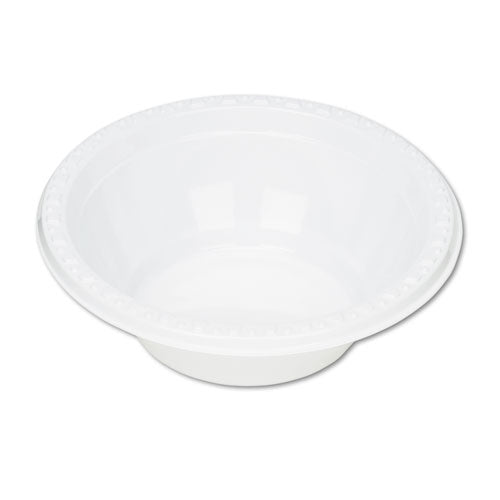 Plastic Dinnerware, Bowls, 5oz, White, 125-pack