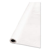 Table Set Plastic Banquet Roll, Table Cover, 40" X 100ft, White