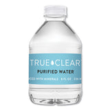 Purified Bottled Water, 8 Oz Bottle, 24 Bottles-carton