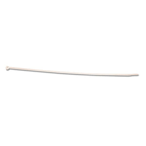 Nylon Cable Ties, 8 X 0.19, 50 Lb, Natural, 1,000-pack