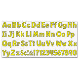 Ready Letters Playful Combo Set, Yellow, 4"h, 216-set