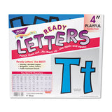 Ready Letters Playful Combo Set, Blue, 4"h, 216-set