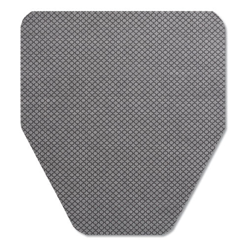 Komodo Urinal Mat, 18 X 20, Gray, 6-carton