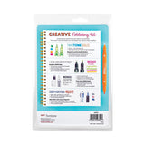 Creative Notetaking Kit, 0.7mm Ballpoint Pen, 0.5mm Hb Pencil, (4) Bullet-chisel Tip Markers,(3) Chisel-fine Tip Highlighters