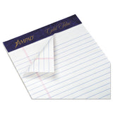 Gold Fibre Writing Pads, Narrow Rule, 5 X 8, White, 50 Sheets, 4-pack