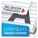 Gold Fibre Writing Pads, Wide-legal Rule, 8.5 X 11.75, White, 50 Sheets, 4-pack