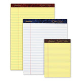 Gold Fibre Writing Pads, Wide-legal Rule, 8.5 X 11.75, White, 50 Sheets, Dozen