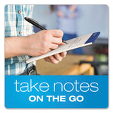 Recycled Writing Pads, Narrow Rule, 5 X 8, White, 50 Sheets, Dozen