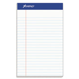 Recycled Writing Pads, Narrow Rule, 5 X 8, White, 50 Sheets, Dozen