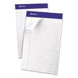 Recycled Writing Pads, Wide-legal Rule, 8.5 X 11.75, White, 50 Sheets, Dozen