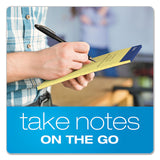 Perforated Writing Pads, Narrow Rule, 5 X 8, Canary, 50 Sheets, Dozen