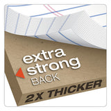 Double Sheet Pads, Wide-legal Rule, 8.5 X 11.75, White, 100 Sheets