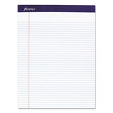 Legal Ruled Pads, Narrow Rule, 8.5 X 11.75, White, 50 Sheets, 4-pack