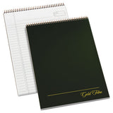 Gold Fibre Wirebound Writing Pad W- Cover, 1 Subject, Project Notes, Gray Cover, 8.5 X 11.75, 70 Sheets