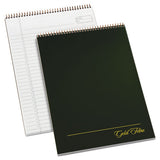 Gold Fibre Wirebound Writing Pad W- Cover, 1 Subject, Project Notes, Green Cover, 9.5 X 7.25, 84 Sheets