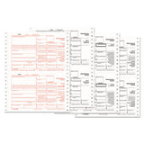 1099-int Tax Forms, 5-part, 5 1-2 X 8, Inkjet-laser, 24-pack