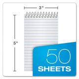 Memo Books, Narrow Rule, 3 X 5, White, 50 Sheets