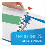 Versa Crossover Notebook, 1 Subject, Wide-legal Rule, Navy Cover, 11 X 8.5, 60 Sheets