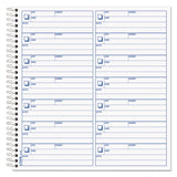 Voice Mail Log Book, 8 1-2 X 8-1-4, 1,400-message Book