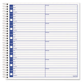 Voice Message Log Books, 8 1-2 X 8 1-4, 800-message Book