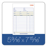 Sales Order Book, 5-9-16 X 7-15-16, Two-part Carbonless, 50 Sets-book