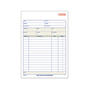 Sales Order Book, 5-9-16 X 7-15-16, Two-part Carbonless, 50 Sets-book