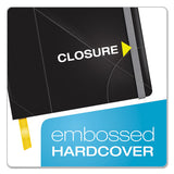 Idea Collective Journal, Wide-legal Rule, Black Cover, 5.5 X 3.5, 96 Sheets