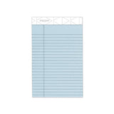 Prism + Writing Pads, Narrow Rule, 5 X 8, Pastel Blue, 50 Sheets, 12-pack