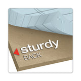 Prism + Writing Pads, Wide-legal Rule, 8.5 X 11.75, Pastel Blue, 50 Sheets, 12-pack