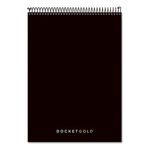 Docket Gold Planner And Project Planner, College, Black, 8.5 X 11.75, 70 Sheets