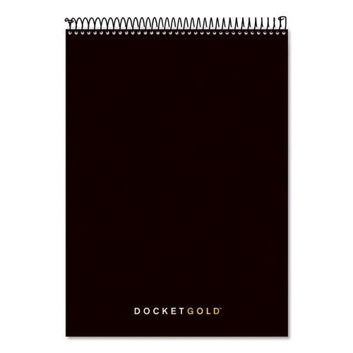 Docket Gold Planner And Project Planner, College, Black, 8.5 X 11.75, 70 Sheets